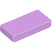 LEGO 1x2 tuiles 3069 - 50 pièces lavande moyenne
