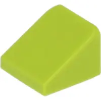 LEGO 1x1 Schrägstein 30° x 1 x 1 x 2/3 54200 - 250 Stück Lime