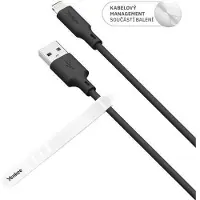 Yenkee YCU 615 BK SILIC MFi - USB A /1,5mYENKEE