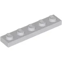 LEGO 1x5 plaque 78329 - 250 pièces gris bleuâtre clair