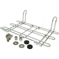 Buzzetti Porte-bagages chromé pour Vespa GTS 300 Super, GTS 250, GTV 250