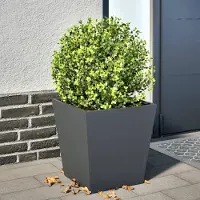 Prolenta Maison Exclusive - Bac à plantes anthracite 40x40x40 en acier