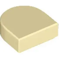 LEGO : 50 mouches, Größe 1x1 Noppen, abgerundet, Beige