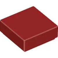 LEGO 250 pièces , pièce c. 3070 en rouge foncé