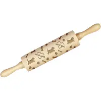 Art-Dog Terrier tchèque - rouleau avec chien, décoration de biscuits à l'aide d'un rouleau à motifs, cadeau pour la marque de céramique