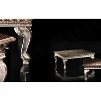 AEA Table basse Table d'appoint Table de salon en bois Royal Tables d'appoint Baroque