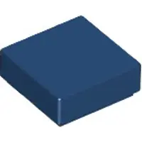 LEGO 25 pièces , pièce c. 3070 en bleu foncé