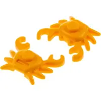 LEGO 2x animal crabe orange clair crabe eau plage 7346 4247073 31577 33121