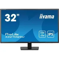 Iiyama Écran PC X3270QSU-B1, 32 pouces, QHD, 100Hz, Dalle IPS, 3ms