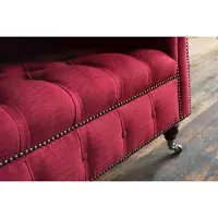 AEA Canapé 3 places Canapé salon Coussin Garniture textile bois Trois places