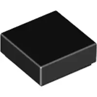 LEGO 1x1 carreaux 3070 - 100 pièces noir