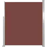 Syfax Auvent latéral rétractable de patio 160 x 300 cm Marron