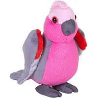 Wild republic - Doudou - Pocketkins Eco - Cacatoès rose