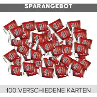 Topps Match Attax 2020/21 - 100 cartes différentes et aléatoires