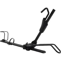 StarTech.com Porte-vélos de toit pour voiture - Montage sur le toit - Réglable en hauteur de 75 à 98 cm - Longueur 110 cm - Largeur maximale des pneus 5,6 cm - Universel pour voitures et SUV - Vert militaire