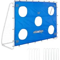 Northix Grand but de football avec mur cible pour l'entraînement