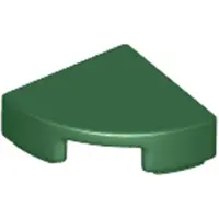 LEGO 1x1 carreaux coin rond 25269 - 250 pièces vert foncé