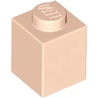 LEGO 50 pièces 3005 Brick 1x1 Part Basic Bricks 50 Helles Nougat