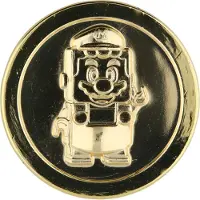 LEGO Super Mario : pièce de collection dorée (65mm)