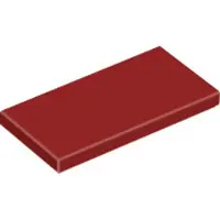 LEGO 25 pièces part c. 87079 en rouge foncé