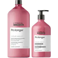 L'Oréal Shampooing Loreal Pro Longer 1500 ml + Après-shampooing Loreal Pro Longer 750 ml NEU