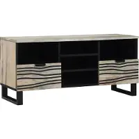 Syfax Unites TV avec tiroir Blanc 100 x 33 x 46 cm Bois d'ingénierie