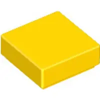 LEGO 100 pièces , pièce c. 3070, jaune (jaune)