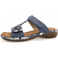 Supremo Sandales plates pour femmes , couleur bleue, pour un usage quotidien