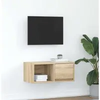 Prolenta Maison Exclusive - Meuble TV Chêne Sonoma 60x31x25,5 cm Matériau dérivé du bois