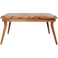 Xl Moebel Gmbh Table en bois Nouveau Tables Meubles Table de salle à manger Style moderne 160x100cm Table de salle à manger en bois
