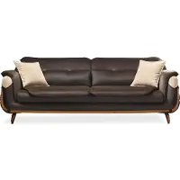 AEA Sofa Wohnzimmer Möbel Dreisitzer Sofas Klassisches Stoff Couch Luxus Polster