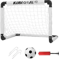 Sonstiges But de football pour enfants Set de buts de football 60x45cm blanc portable Jouets d'extérieur