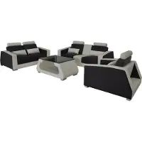 Xl Moebel Gmbh Coussins Canapé Canapé Garniture Design Garnitures 3+2+1 Fauteuil Nouveau