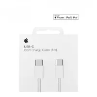 Apple 60W USB-C Câble de charge tissé (1m) pour iPhone 16 15 Pro Max MacBook iPad