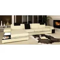 AEA Canapé en cuir design Canapé Coussin Salon Coin Garniture Coin Tachau BS