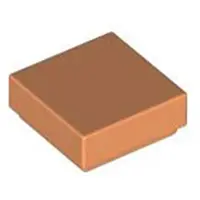 LEGO 1x1 tuiles 3070 - 50 pièces nougat