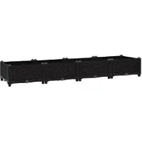 Syfax Lit surélevé 160x40x23 cm Polypropylène