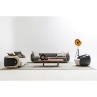 AEA Luxus Sofagarnitur Sofa Grau Garnitur Sofas 4 3 1 Sitzer 3tlg Set Polster
