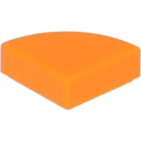 LEGO 1x1 Carreaux coin rond 25269 - 100 pièces orange