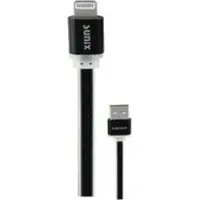 Cofi1453® Sunnix 1,2m Softtouch USB Typ-C Câble de charge Câble de données Chargeur en noir