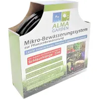 Alma Garden Système de micro-irrigation Tuyau d'arrosage goutte à goutte Tuyau d'arrosage des plantes