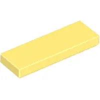LEGO 1x3 carreaux 63864 - 100 pièces jaune clair