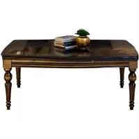 AEA Table basse classique élégante Table de salon design marron