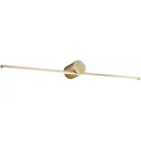 Zuma Line Applique LED CAMARA dorée 8 W, blanc neutre, 1 100 lm, métal, dim. : 7,3 x 60 x 5,5 cm, IP20,