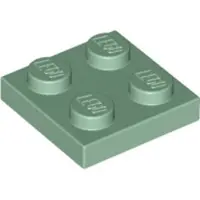 LEGO 3022 Vert sable 50 pièces