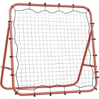 Syfax Filet de rebond de football réglable 96x80x96 cm acier et PE
