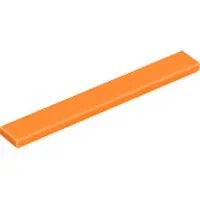 LEGO 25 pièces , pièce c. 4162 en orange (orange)