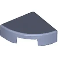 LEGO 1x1 carreaux coin rond 25269 - 250 pièces bleu sable