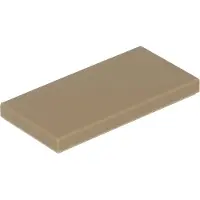LEGO 100 pièces , pièce c. 87079 en beige foncé