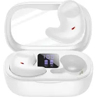 Avizar , TWS Casque BT5.3 stéréo ANC basse forte isolation, blanc